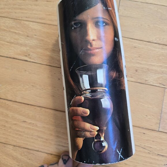 vintage 70's | HolmeGaard clear wine glass necklace - Picture 3 of 12